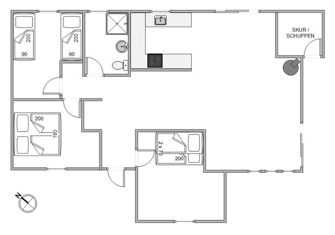 Ferienhaus H5527 in Fladsbjergvej 52, Klegod - Bild #13