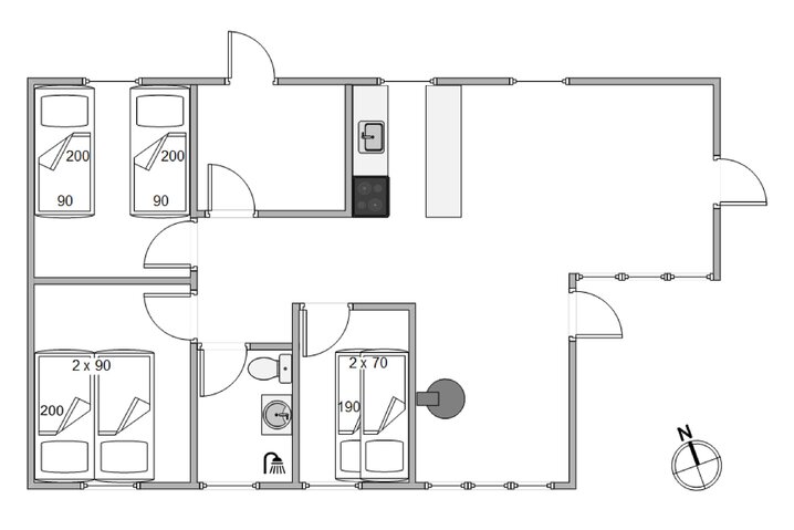 Sommerhus H5539 på Havklitvej 38, Klegod - Billede #13