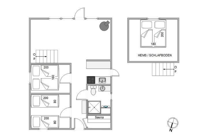 Ferienhaus H5543 in Nordsø Ferievej 48, Klegod - Bild #13