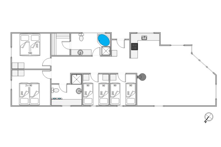 Ferienhaus H5557 in Opstrupsvej 8, Klegod - Bild #5