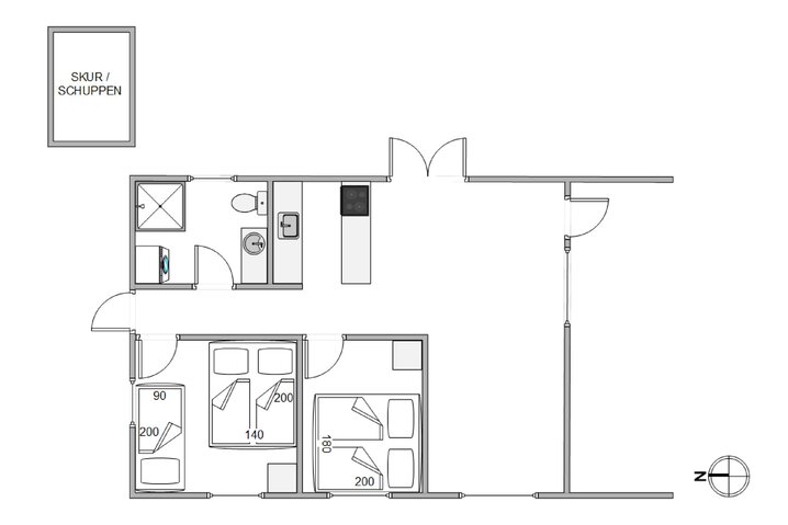 Ferienhaus H5562 in Lyngsletten 31, Klegod - Bild #13