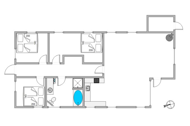 Ferienhaus H5583 in Fladsbjergvej 234A, Klegod - Bild #13