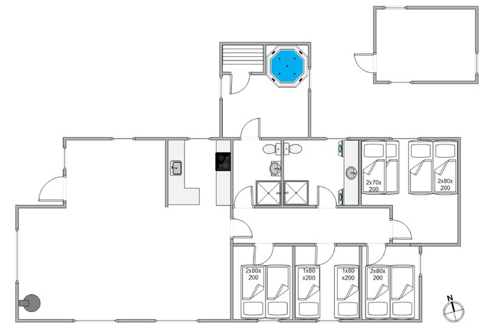Ferienhaus H5587 in Fladsbjergvej 208, Klegod - Bild #7