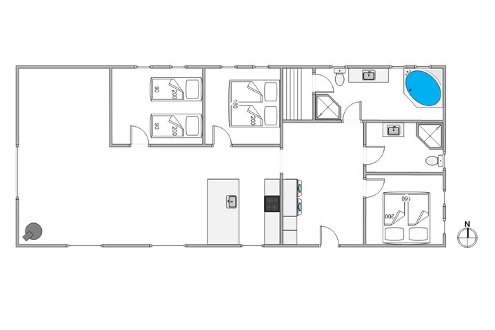 Sommerhus H5595 på Lyngsletten 5, Klegod - Billede #13