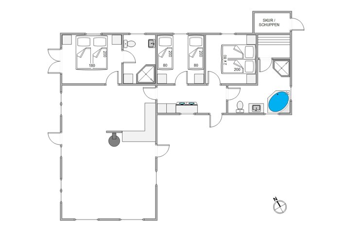 Sommerhus H5598 på Havklitvej 28, Klegod - Billede #13