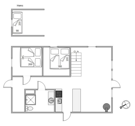 Ferienhaus H5603 in Nordsø Ferievej 18, Klegod - Bild #13