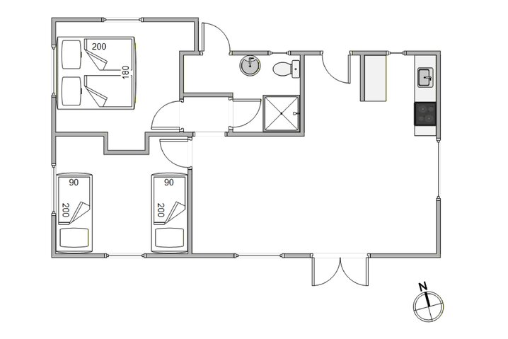 Ferienhaus H5618 in Havklitvej 67, Klegod - Bild #13