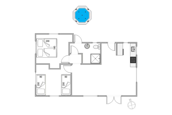 Sommerhus H5618 på Havklitvej 67, Klegod - Billede #13