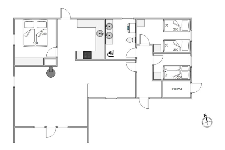 Ferienhaus H5621 in Fladsbjergvej 18, Klegod - Bild #13