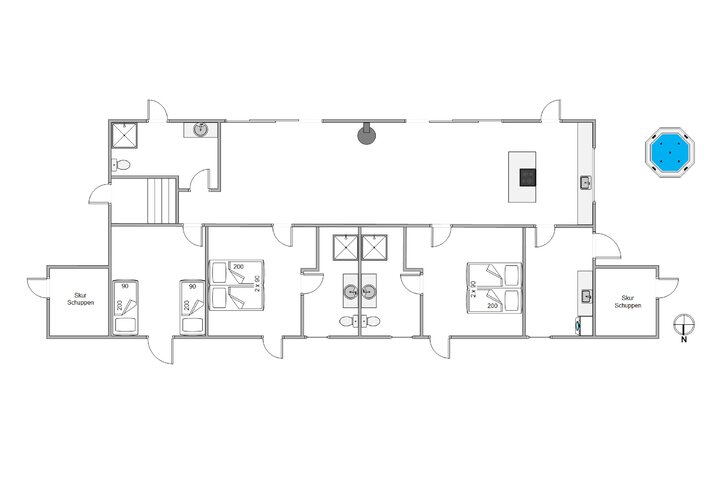 Ferienhaus H5631 in Lyngvejen 23, Klegod - Bild #13