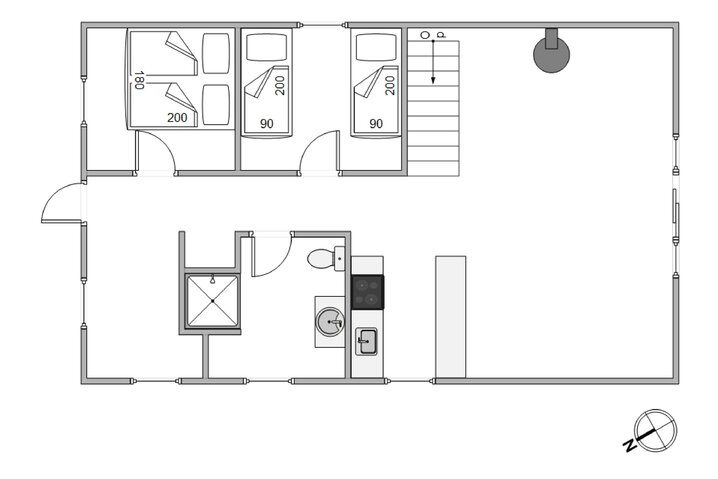 Ferienhaus H5645 in Kræ Degns Vej 17, Klegod - Bild #10