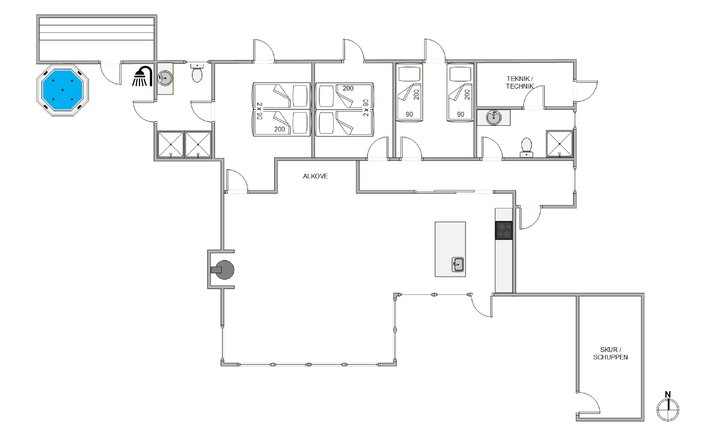 Sommerhus H5648 på Vestklitvej 36, Klegod - Billede #13