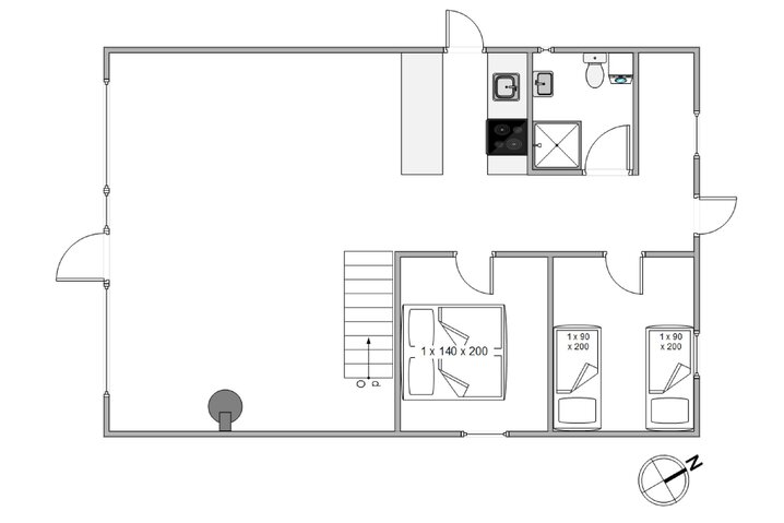 Ferienhaus H5687 in Kræ Degns Vej 23, Klegod - Bild #5