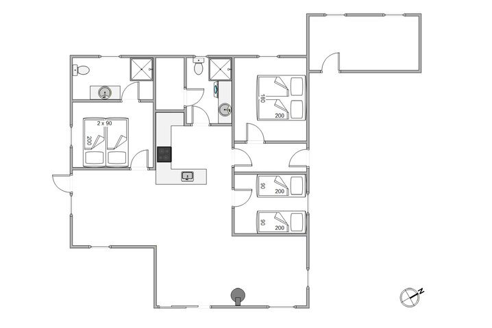 Ferienhaus H5704 in Klitsvinget 10, Klegod - Bild #13