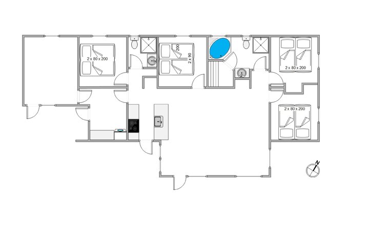 Sommerhus H5725 på Havklitvej 127, Klegod - Billede #13