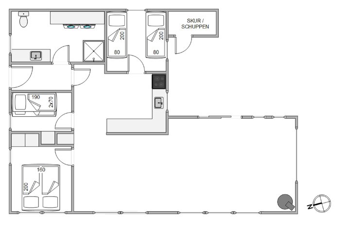 Sommerhus H5739 på Fladsbjergvej 58, Klegod - Billede #13