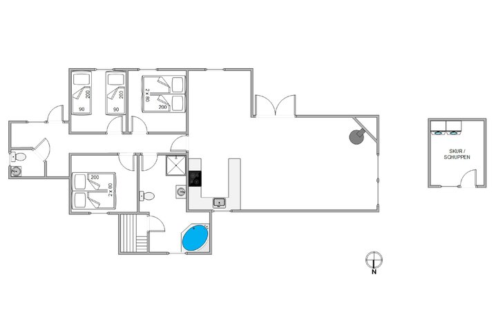 Ferienhaus H5779 in Lyngsletten 20, Klegod - Bild #13