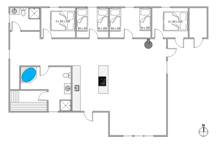 Sommerhus H5780 på Fladsbjergvej 122, Klegod - Billede #13