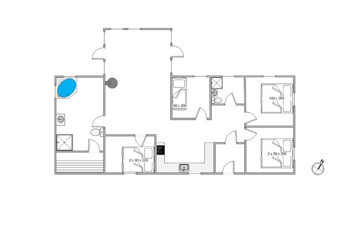 Ferienhaus H5795 in Havklitvej 32, Klegod - Bild #13