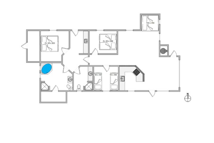 Sommerhus H5836 på Fladsbjergvej 70, Klegod - Billede #13