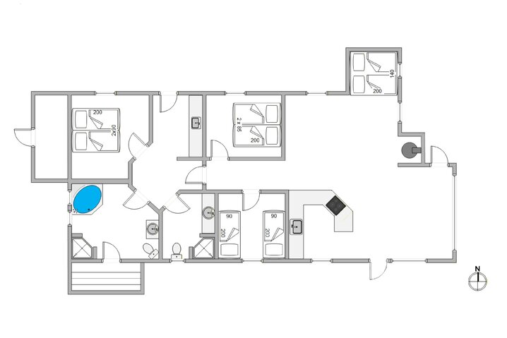 Ferienhaus H5836 in Fladsbjergvej 70, Klegod - Bild #13