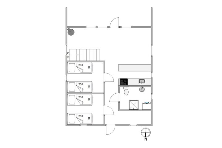 Ferienhaus H5855 in Nordsø Ferievej 54, Klegod - Bild #5