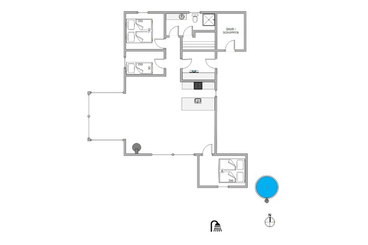 Ferienhaus H5907 in Havklitvej 91, Klegod - Bild #13