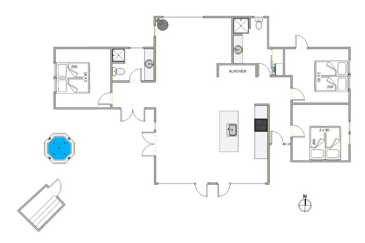 Sommerhus H5918 på Lyngsletten 32, Klegod - Billede #13