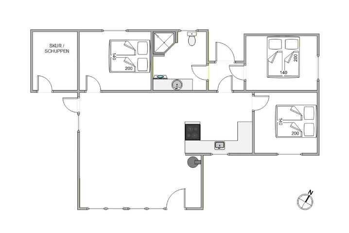 Ferienhaus H5932 in Opstrupsvej 96, Klegod - Bild #13