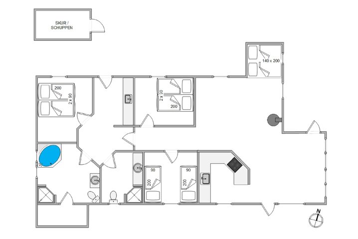 Sommerhus H5941 på Fladsbjergvej 68, Klegod - Billede #13