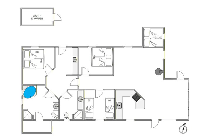 Sommerhus H5941 på Fladsbjergvej 68, Klegod - Billede #13