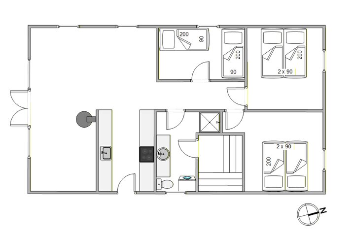Ferienhaus H5951 in Kræ Degns Vej 54, Klegod - Bild #13