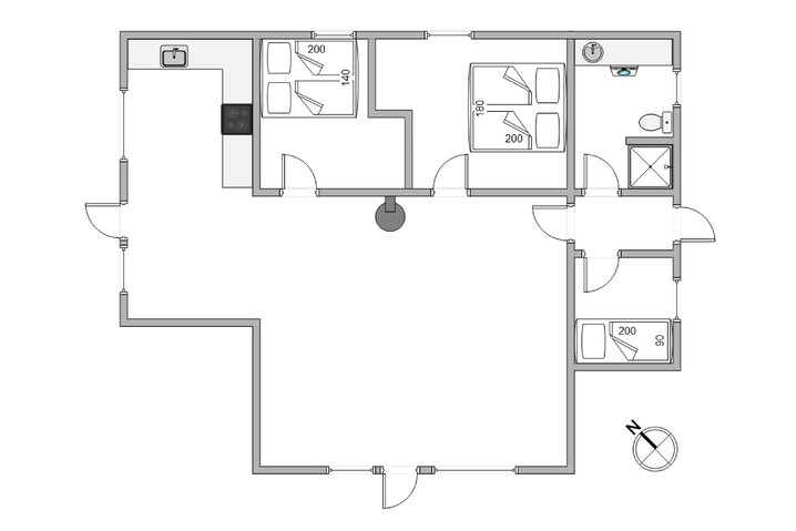 Sommerhus J0078 på Sneppedalen 2, Houvig - Billede #13