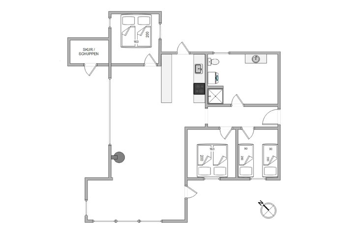 Ferienhaus J0137 in Ternedalen 35, Houvig - Bild #13