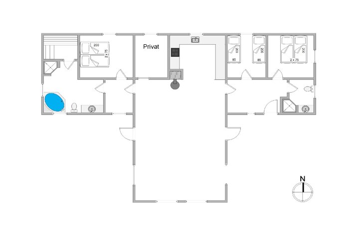 Ferienhaus J0143 in Vibedalen 8, Houvig - Bild #13