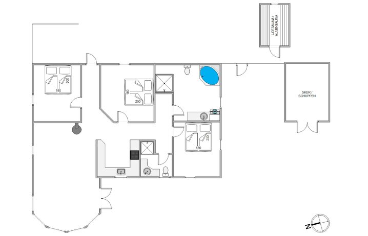 Sommerhus J0164 på Sneppedalen 38, Houvig - Billede #13