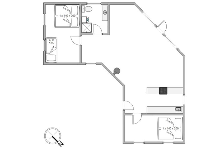 Ferienhaus J0175 in Sneppedalen 20, Houvig - Bild #13