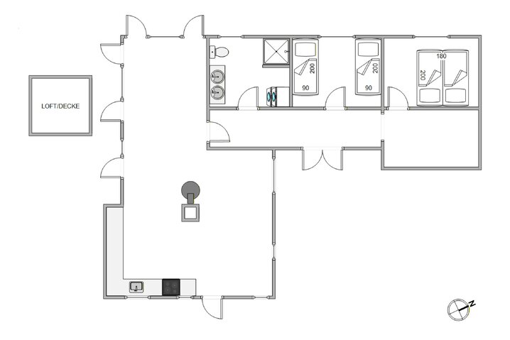 Ferienhaus J0188 in Klitdalen 63, Houvig - Bild #13