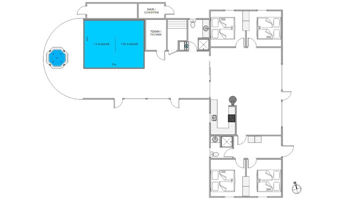 Ferienhaus J0258 in Sneppedalen 88, Houvig - Bild #13