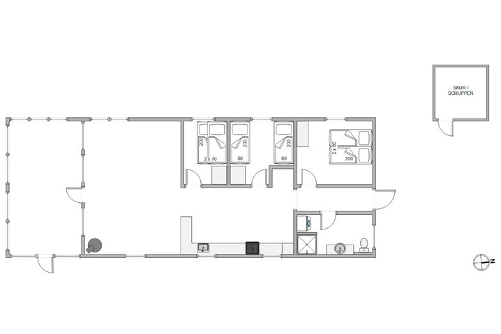 Sommerhus J6003 på Mågedalen 17, Houvig - Billede #13