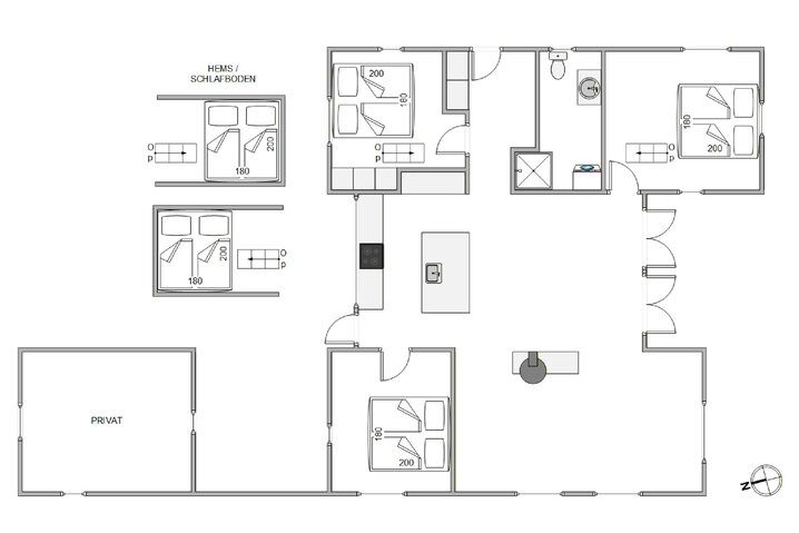 Holiday home J6010 at Sneppedalen 26, Houvig - Picture #5