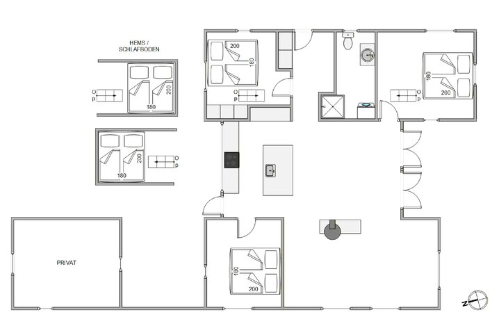 Ferienhaus J6010 in Sneppedalen 26, Houvig - Bild #5