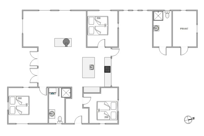 Ferienhaus J6010 in Sneppedalen 26, Houvig - Bild #5