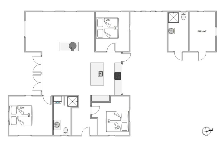 Sommerhus J6010 på Sneppedalen 26, Houvig - Billede #5