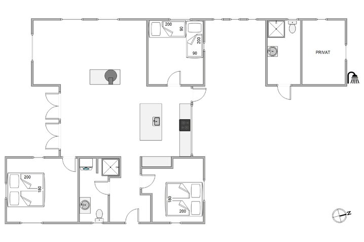 Holiday home J6010 at Sneppedalen 26, Houvig - Picture #13