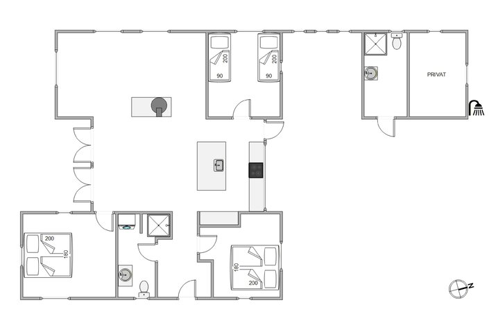 Sommerhus J6010 på Sneppedalen 26, Houvig - Billede #13