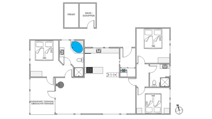 Sommerhus J6080 på Mågedalen 49A, Houvig - Billede #13