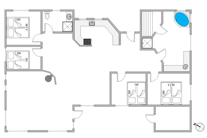 Sommerhus J6097 på Mågedalen 42, Houvig - Billede #13