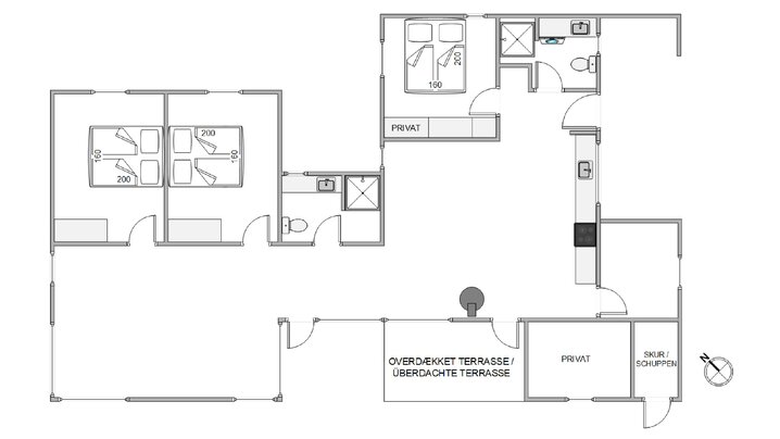 Ferienhaus J6102 in Sortebærdalen 77, Houvig - Bild #13