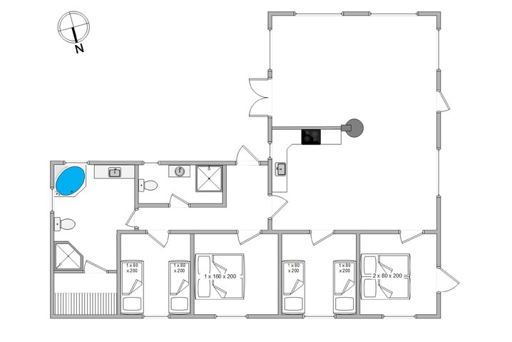 Sommerhus J6119 på Krogen 45, Houvig - Billede #13